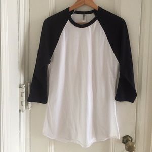 American Apparel 3/4 Sleeve Unisex T-Shirt
